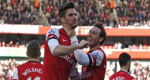 أرسنال يضرب نيوكاسل بثلاثية ويقترب من حسم مقعد دوري الأبطال